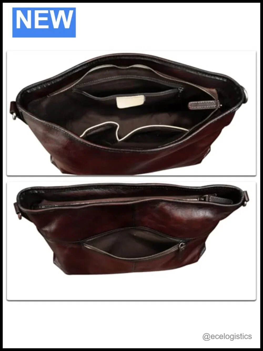 Genuine Leather Hobo Bag Women Tote Vintage Handmade Shoulder Satchel